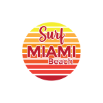 Surf Miami Beach T-shirt Design png