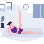 Women doing Yoga Illustration
