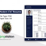 Modern CV/ Resume