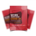 Work from home Covid-19 Poster Design