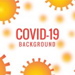 Corona virus Concept Background Free vector design