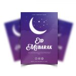 Eid Mubarak Poster Design Template