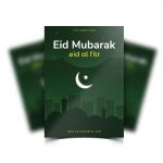 Eid Mubarak Poster Design Template