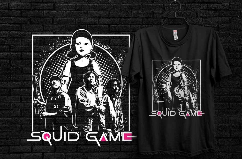 Squid Game T-shirt Design