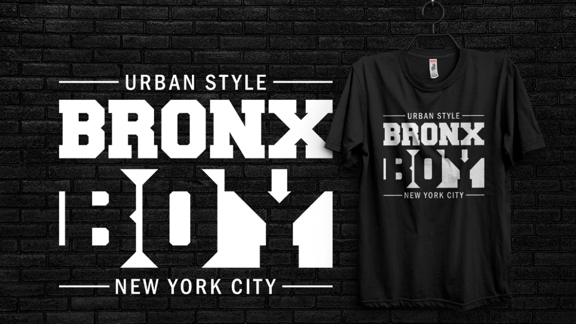 Bronx Boy T-shirt Design