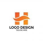 H Letter Vector Logo Design 