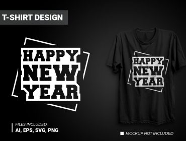 happy new year 2023 t-shirt design