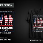 Veterans Day illustration T-shirt