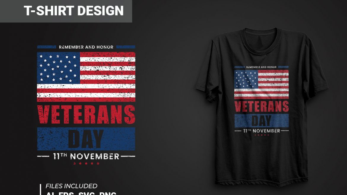 Veterans Day Vector Design 