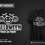 Halloween vector t-shirt design