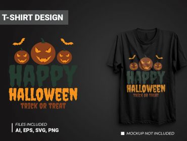 Halloween print vector design