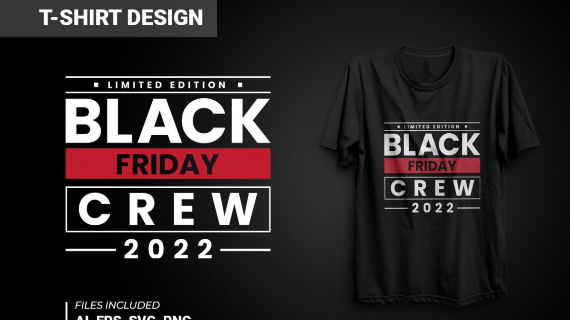 Black Friday Crew Tee Shirt