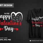 Valentines Day T-shirt Design